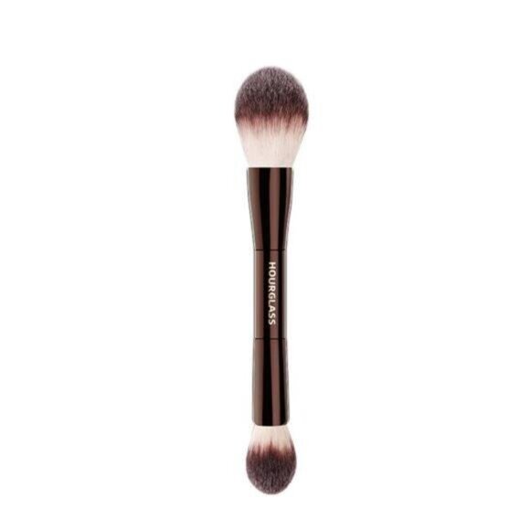 Hourglass Makeup Brush- No.18 Veil Powder Brush Soft Fiber Hair Double Head - Picture 7 of 7